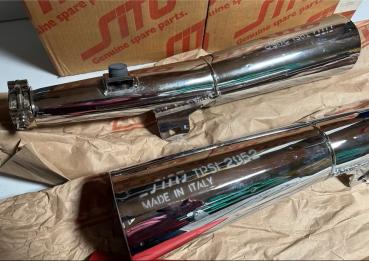 Sito Auspuff Schalldämpfer Yamaha XJ550 4V8 exhaust silencer NOS