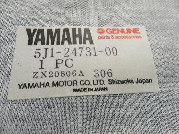 Preview: Yamaha Sitzbank Sitzbezug schwarz DT50 MX DT80 MX seat cover original 5J1-24731-00 NEU