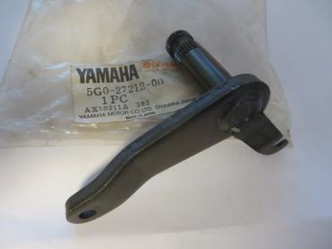 Yamaha Fußbremshebel Welle Zahnkranz RD50 MX RD80MX shaft brake pedal 5G0-27212-00 Original NEU