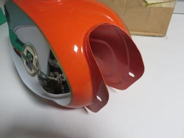 Preview: Hercules K50 SX RX Tank Benzintank Goldorange 648 Original NOS