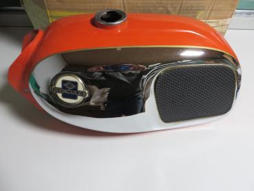 Preview: Hercules K50 SX RX Tank Benzintank Goldorange 648 Original NOS