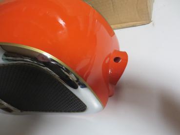 Preview: Hercules K50 SX RX Tank Benzintank Goldorange 648 Original NOS