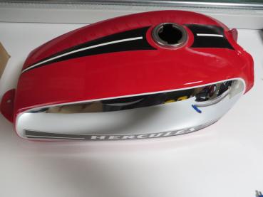 Preview: Hercules K50 RL Tank Benzintank Karminrot Original verpackt NOS