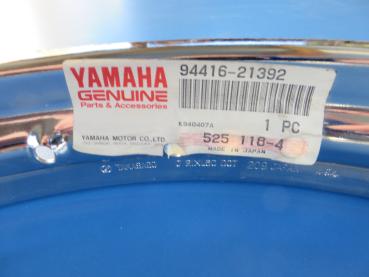 Preview: Yamaha Felge vorne DT80 LCII DT125R front rim 1.60x21 Original 94416-21392 NOS
