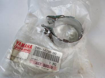 Yamaha Auspuff Schelle XS360 XS400 XS1100 XV750SE XV1000 TR1 exhaust clamp Original NEU