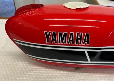 Preview: Yamaha Benzintank Tank Rot FS1 FS1-DX fuel tank red 1J5-24110-01-X0 original NEU