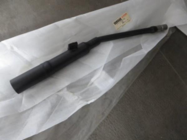 Yamaha Auspuff Schalldämpfer Rohr TY50M DT50M exhaust silencer Original 538-14753-00 NEU