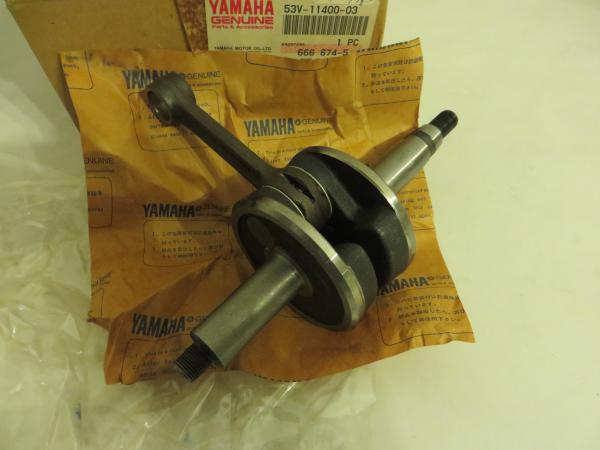 Yamaha Kurbelwelle DT80 LCII crankshaft 53V-11400-03 Original Neu