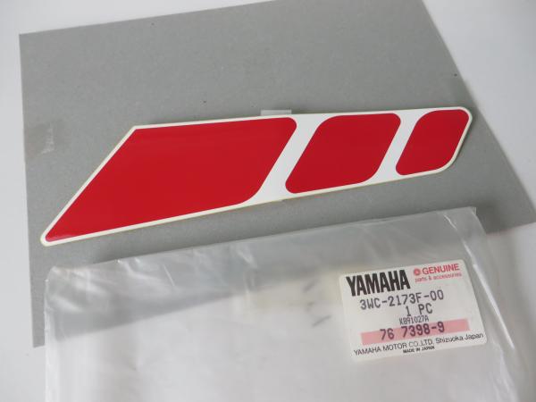 Yamaha Aufkleber Seitenverkleidung rechts DT80 LCII sticker side cover 3WC-2173F-00 NOS