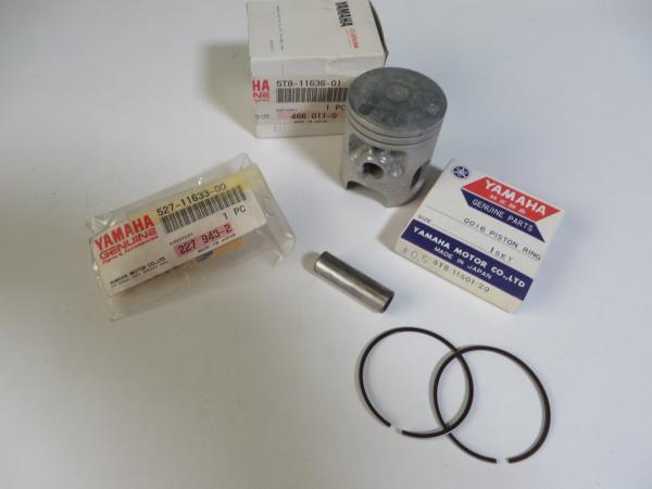 Yamaha Kolbensatz DT80 MX-S piston kit 49,5mm Original 5T8-11636-01 NEU