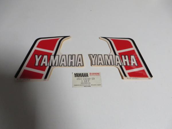 Yamaha Aufkleber Tank Dekor PW50 fuel tank sticker 4X4-24240-39 Original