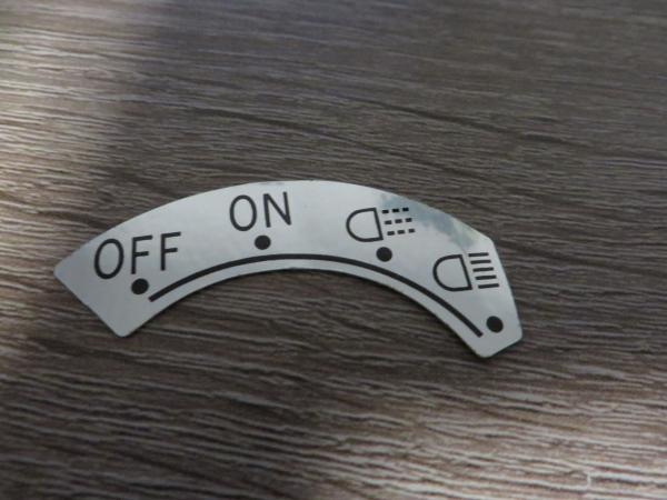 Yamaha Aufkleber Zündschloss Bedienung LB80 Chappy Original 1F2-28328-00 NOS